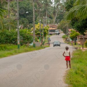 Streets of a town near Maragogi