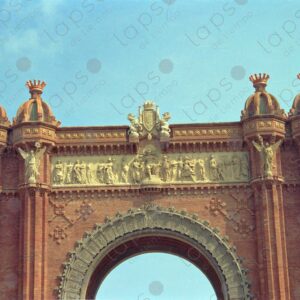 The Arc de Triomphe in Barcelona
