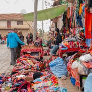 Typical Andean Shops