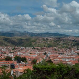 View of Sucre City from La Recoleta Viewpoint 1