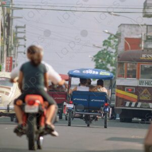 Traffic on the streets of Iquitos 1