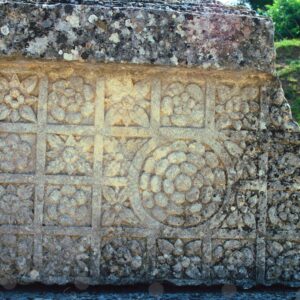 Detail of Roman drawings, ruins of Saint Remy Glanum