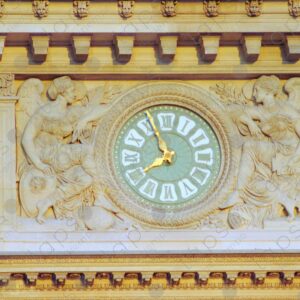 Detail of the Louvre clock