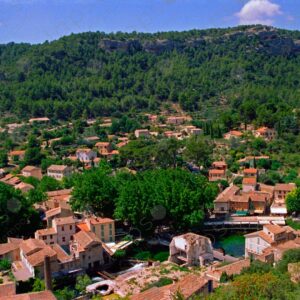 Overview of the village of Vaucluse 1