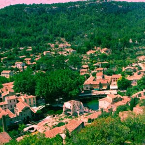 Overview of the village of Vaucluse 2