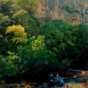 River and mountain landscape of the Vaucluse 1