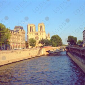 The Seine River with Notre Dame (before the fire) in the background