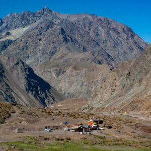 landscape muleteers shelter in the mountains 1