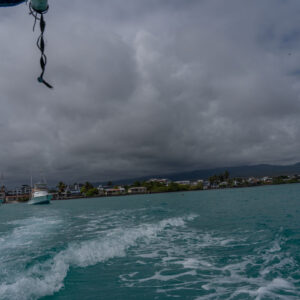 view from boat san cristobal island 2